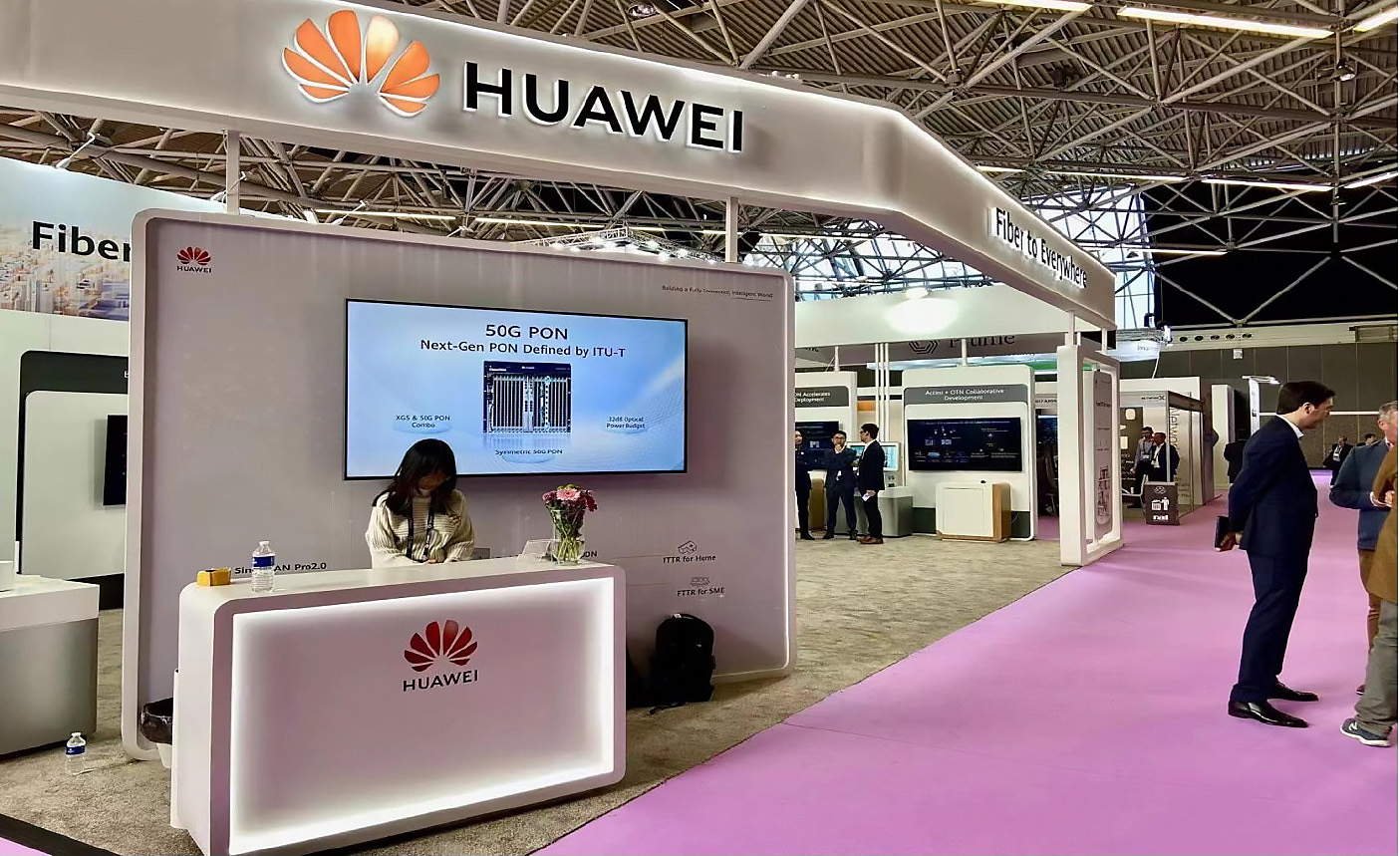 光纖通訊展-華為（HUAWEI）